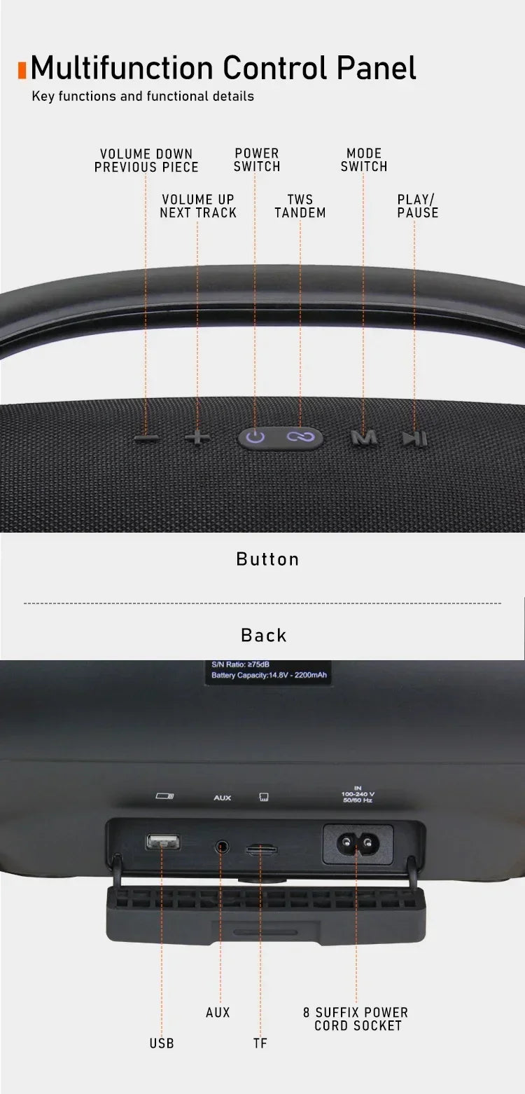 Boombox 3 Wireless Bluetooth Speaker