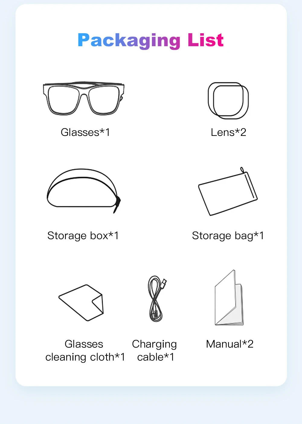 KUMI Meta V1 Smart Glasses