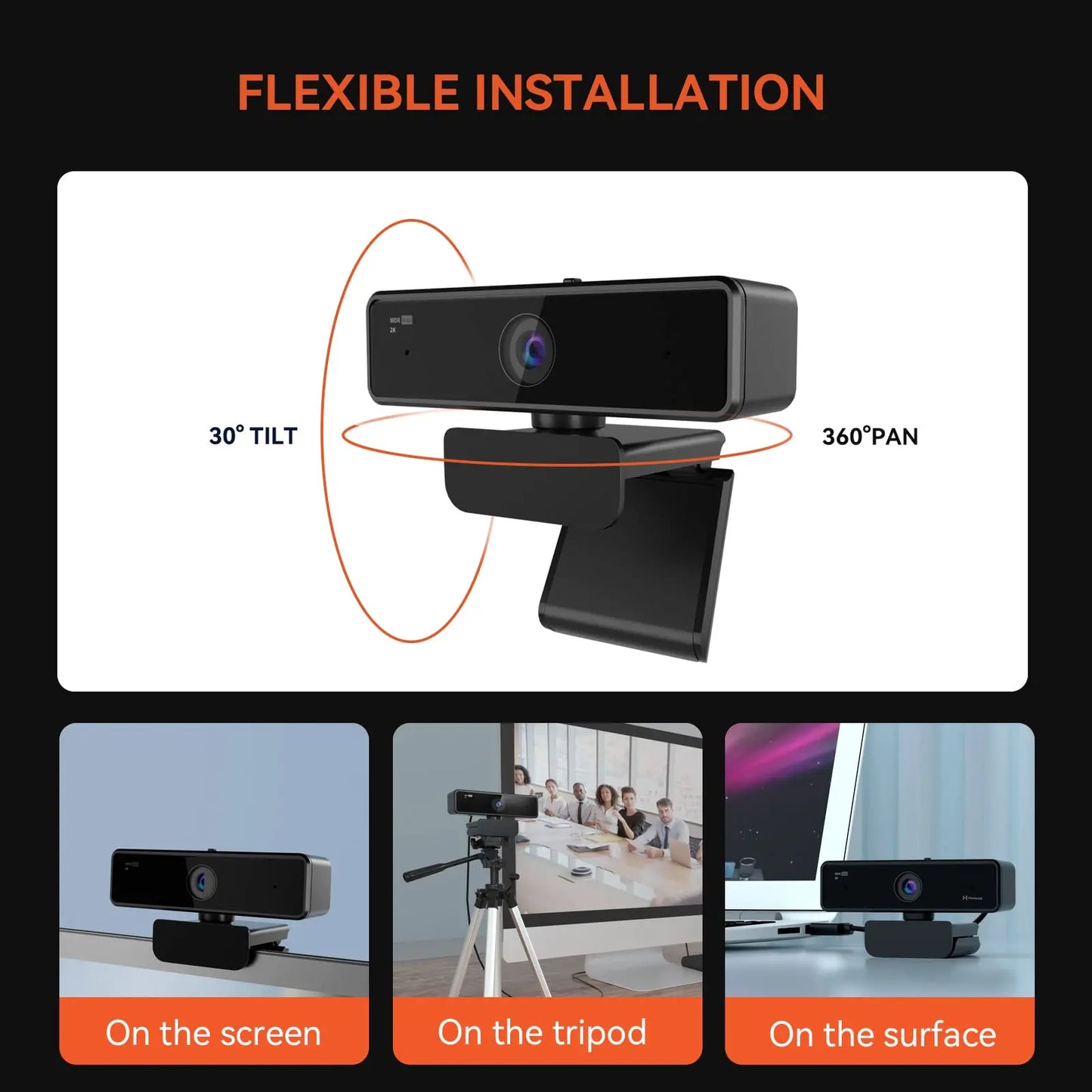 High Quality 1080p 60fps Full Hd Webcam