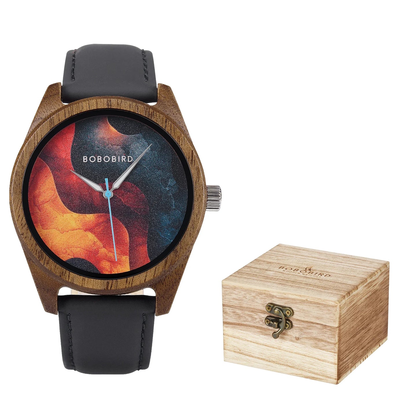 BOBOBIRD Wooden Quartz Watch for Men