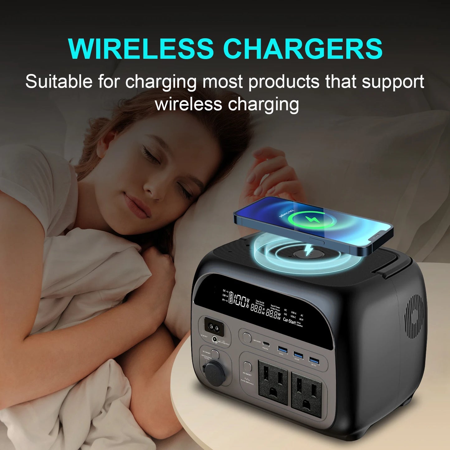 500W Portable Power Station