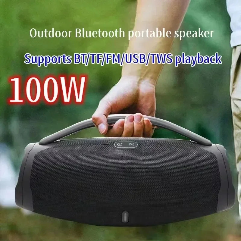 Portable Waterproof 100W High Power Bluetooth Speaker
