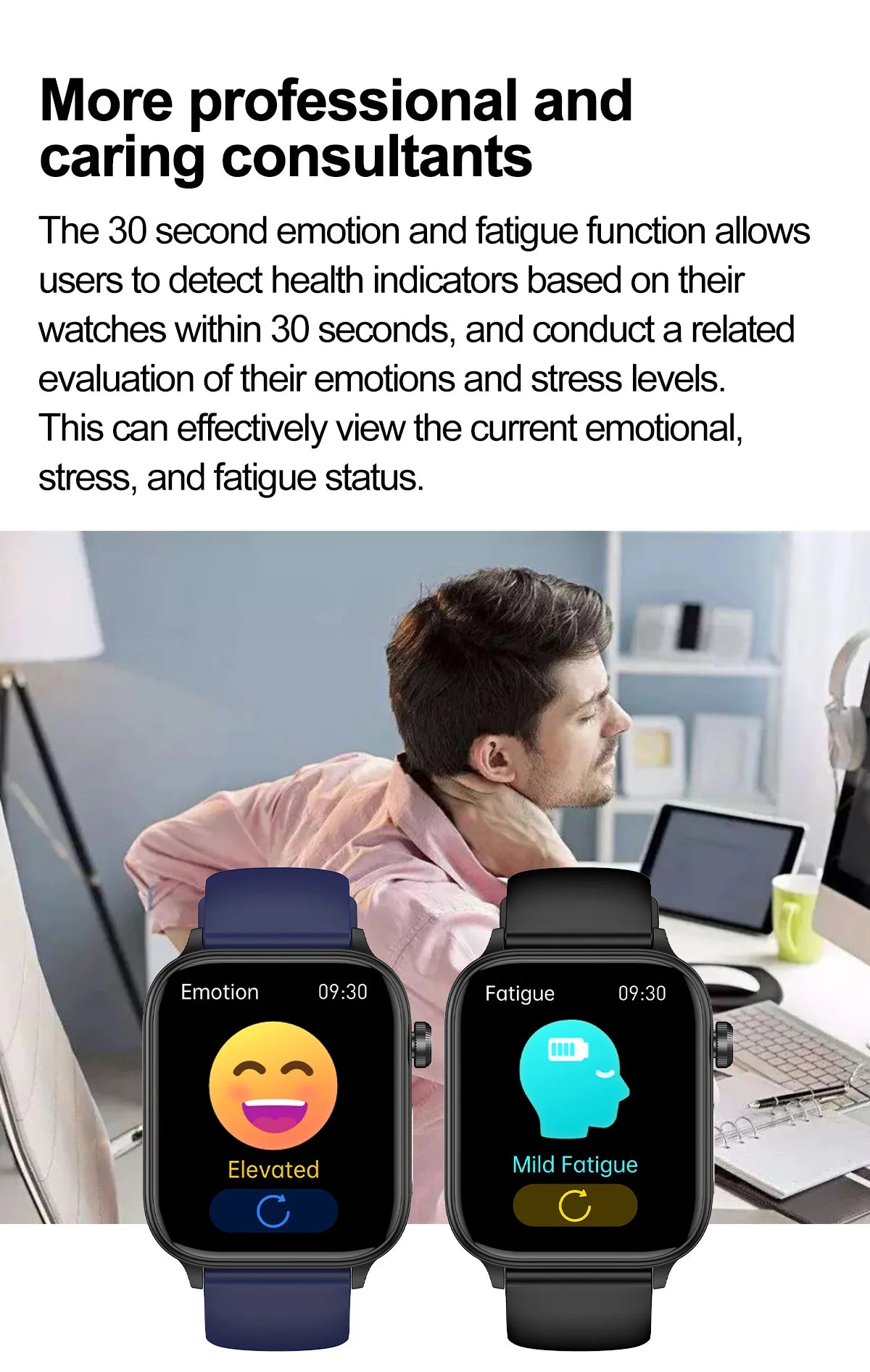 ECG+PPG Smart Watch