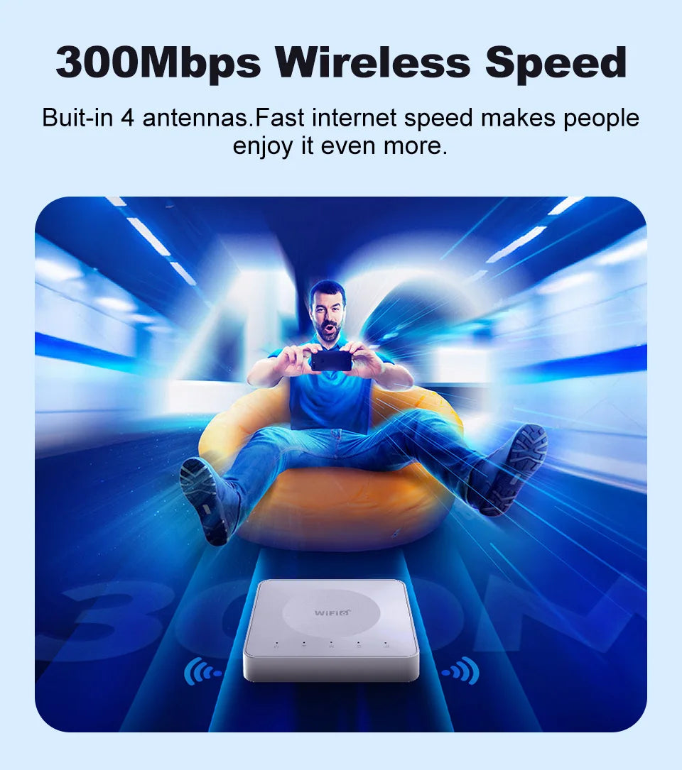 4G LTE Router WiFi 6 Mobile Wireless Router