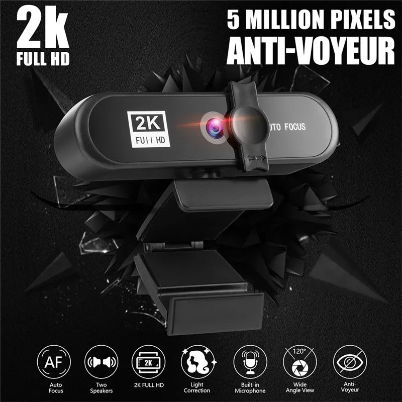 8K 4K Autofocus Webcam