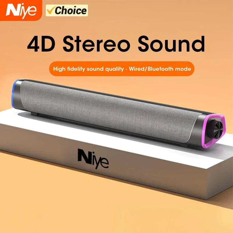 4D Speaker Bar Stereo Subwoofer