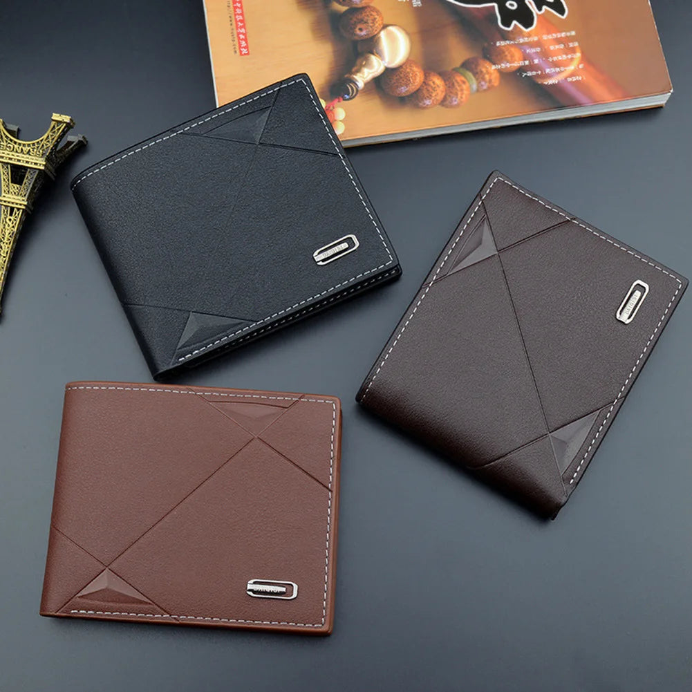 Men's Short Leather Wallet