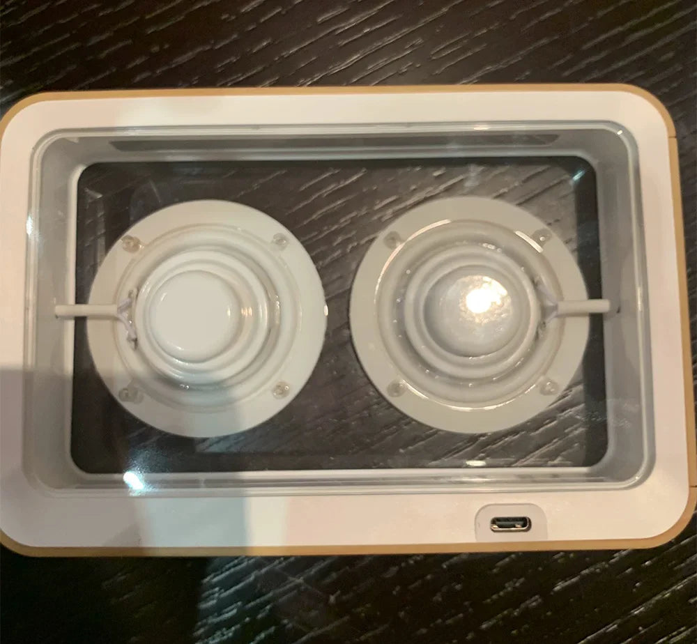 Transparent Wireless Bluetooth Speaker with Duel Horn