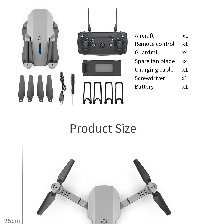 E88 Pro WIFI FPV Drone
