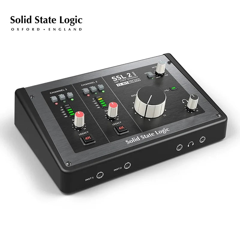 SSL2 MKII 2-in/2-out USB Stereo Audio Interface