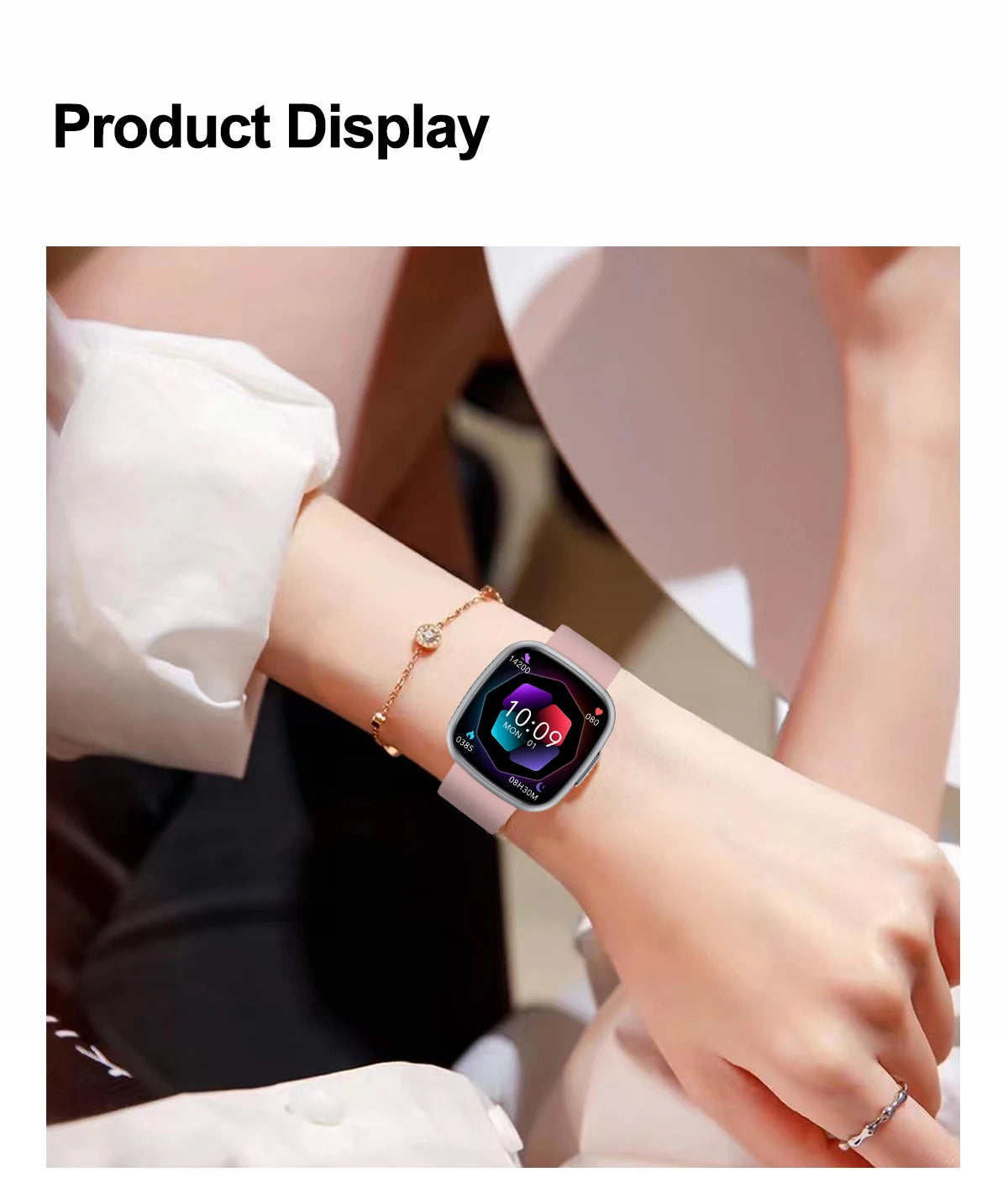 ECG Blood Pressure Health Smart Watch