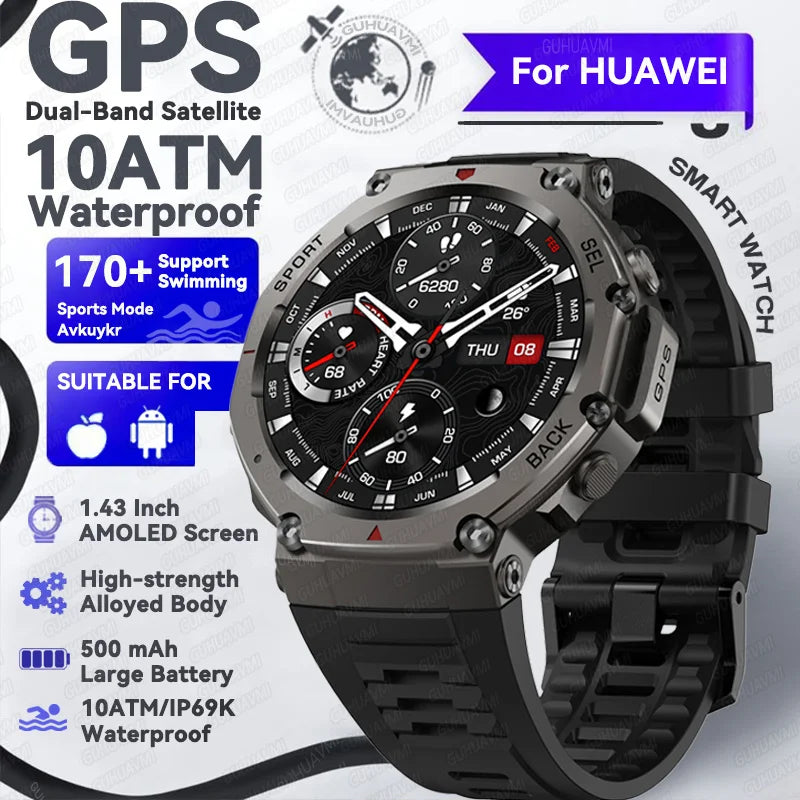 10ATM Ultra GPS Smart Watch