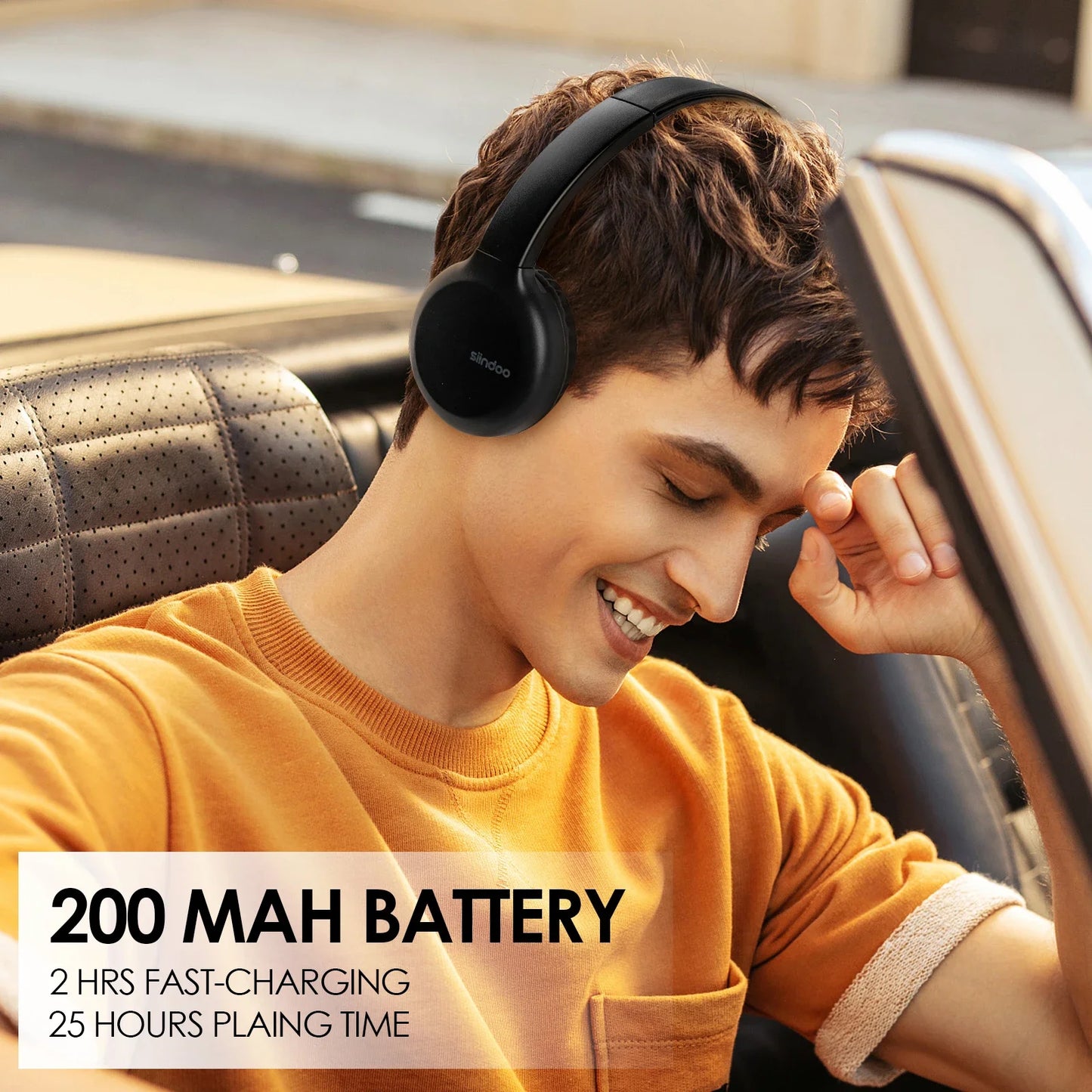 Siindoo JH-928 Wireless Bluetooth Headphones