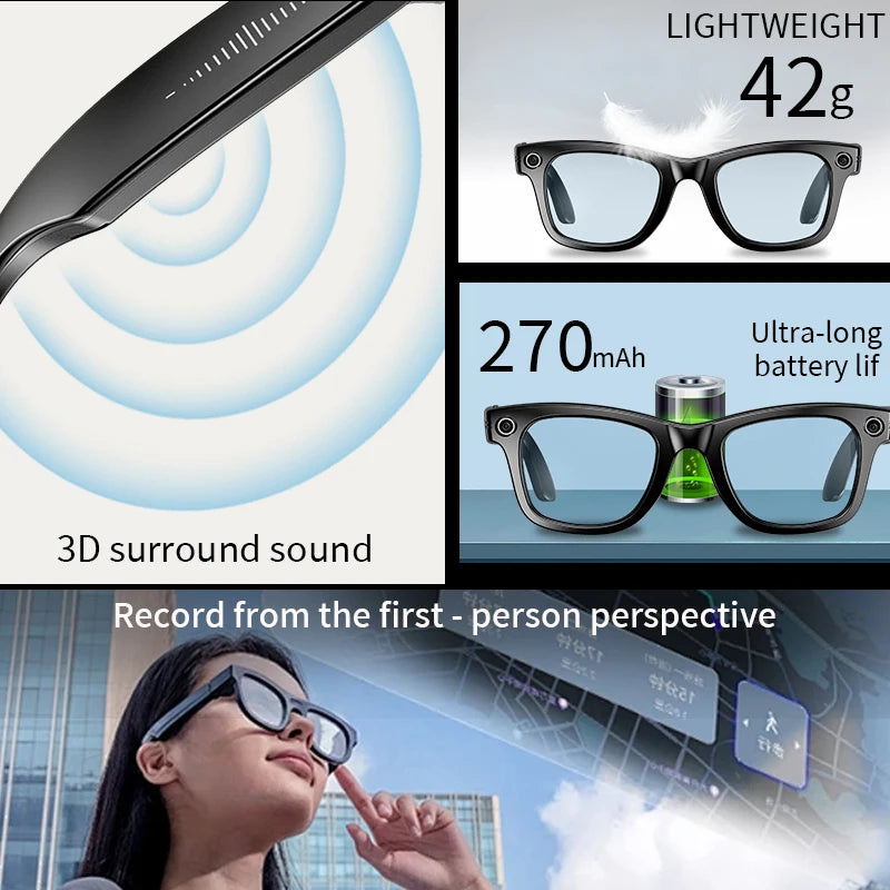 Smart Glasses With AI Camera