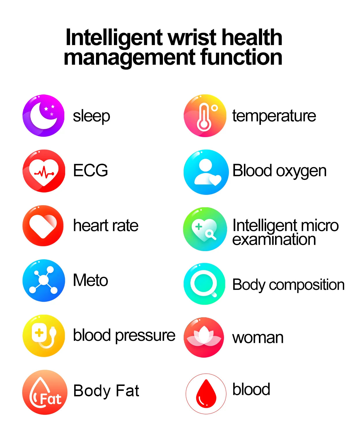 ECG+PPG Smart Watch