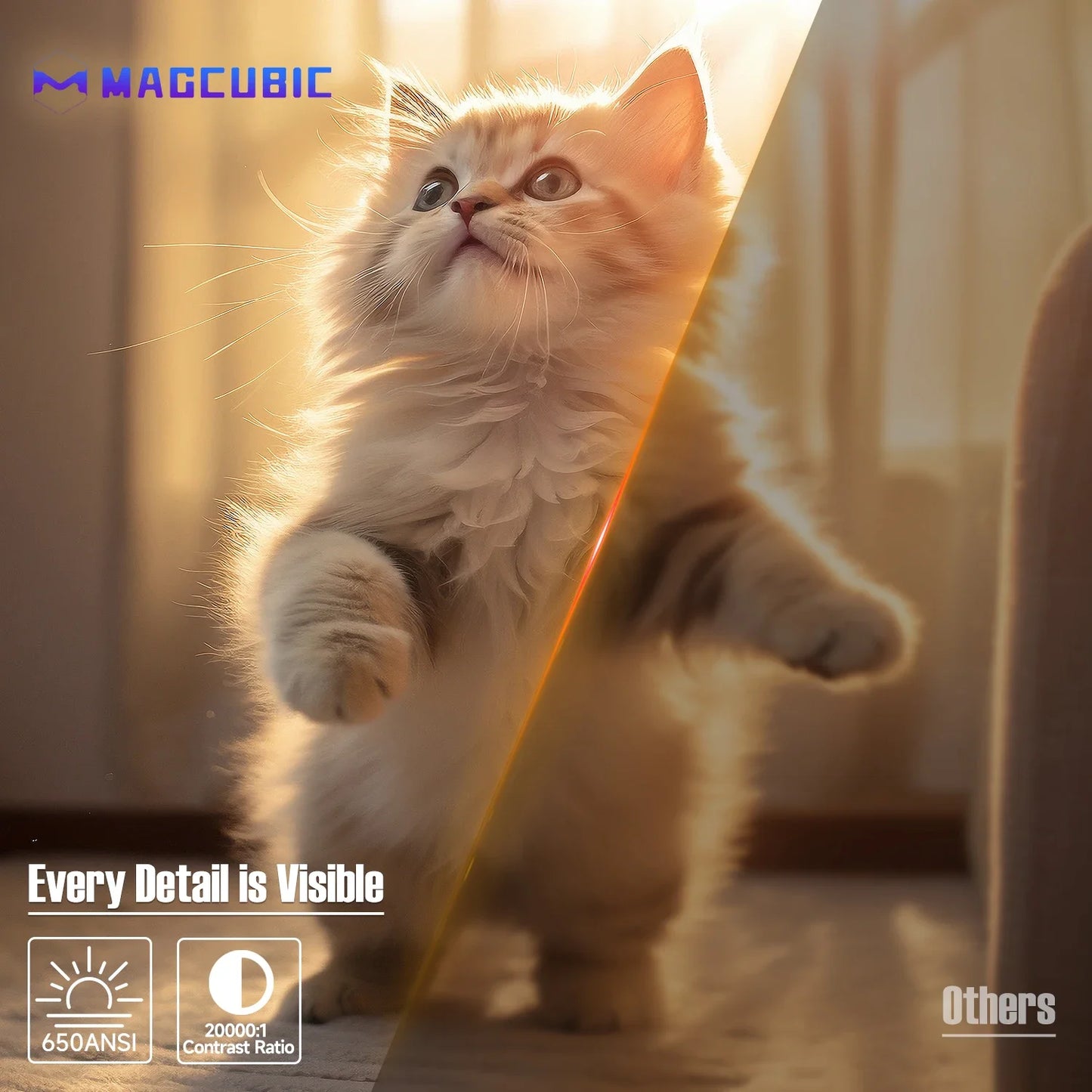 Magcubic Native360° Projector