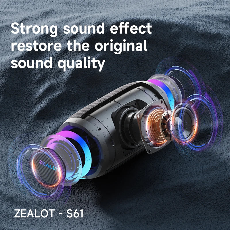ZEALOT-S61 Bluetooth Speaker