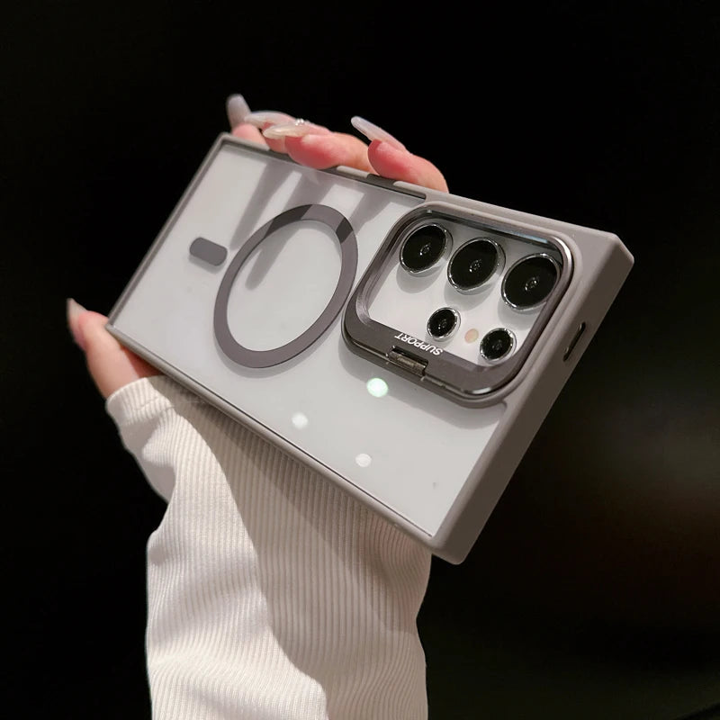 Hidden Holder Clear Case For Samsung Galaxy S Series