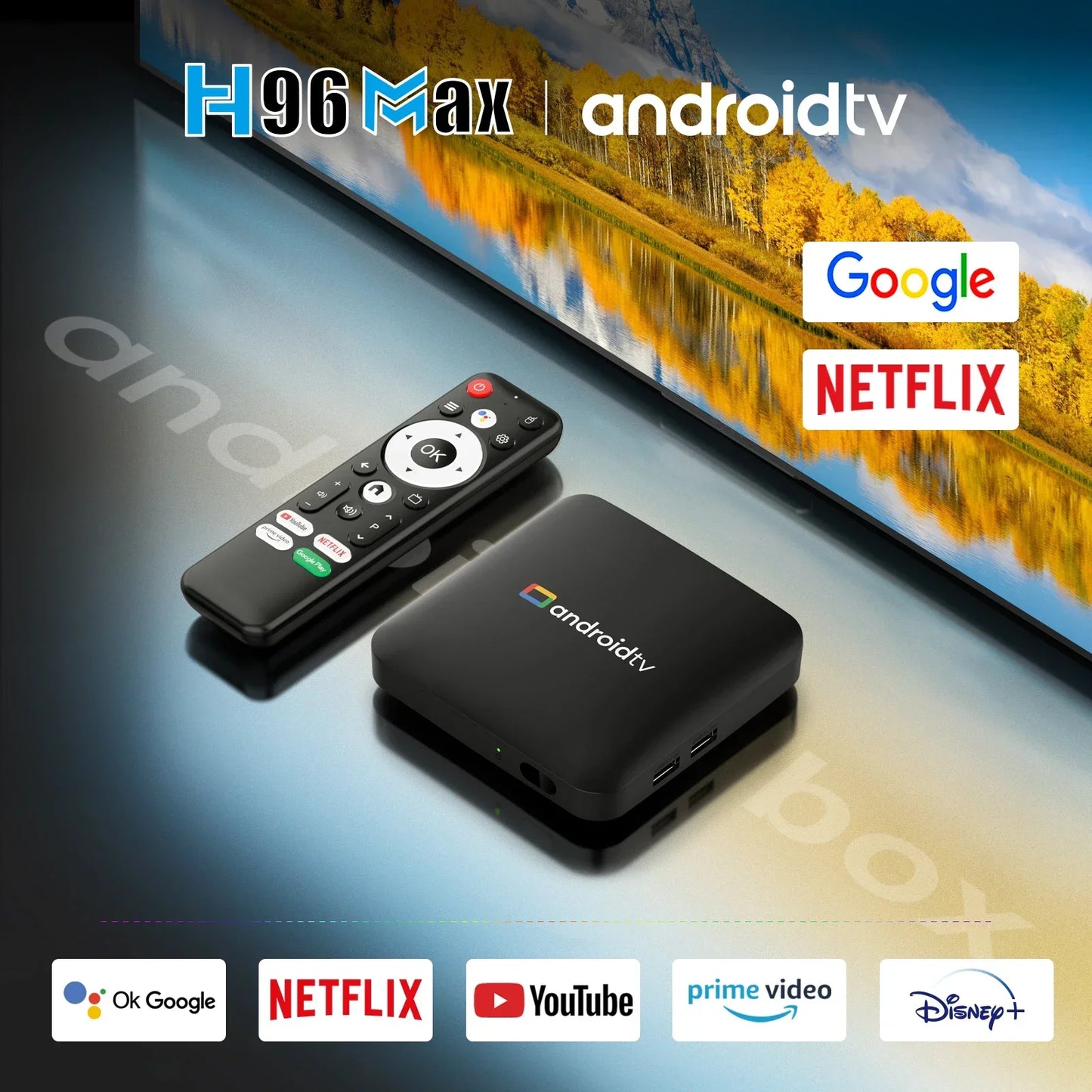 Amlogic S905L3 H96 MAX TV Box