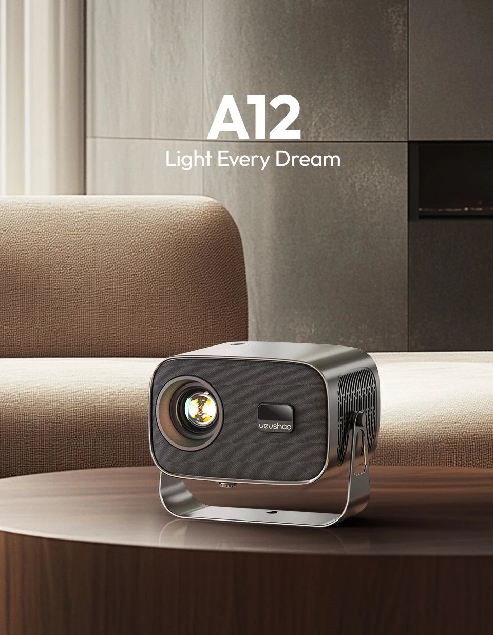 VEVSHAO A12 Projector