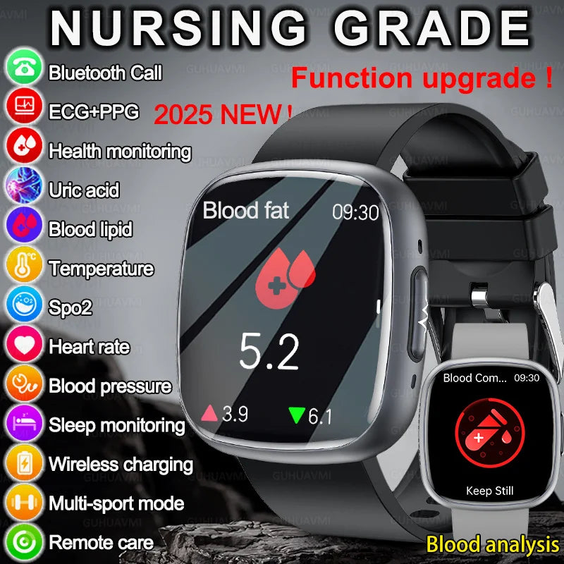 ECG Blood Pressure Health Smart Watch