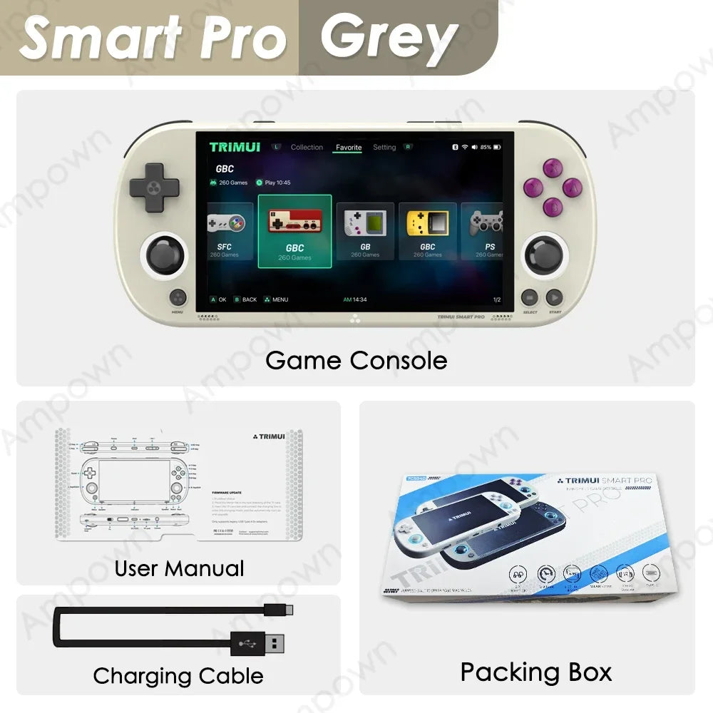Trimui Smart Pro Handheld Game Console