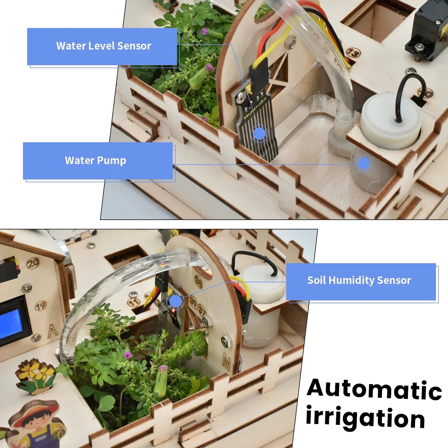 Keyestudio ESP32 Smart Farm Programming Kit for Kids