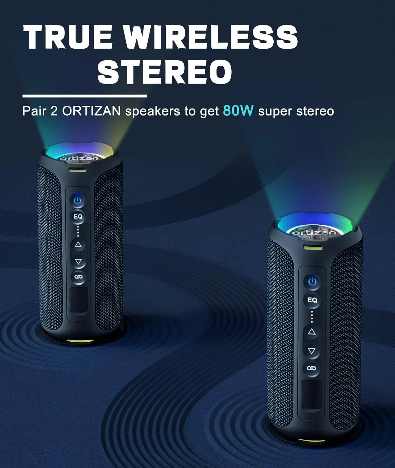 Ortizan Bluetooth Speakers