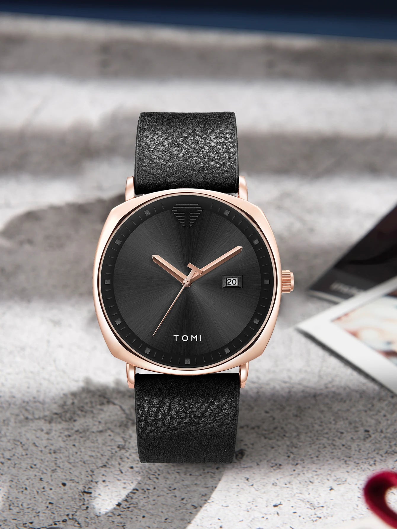 TOMI New 2PCS Luxury Business Men Watch
