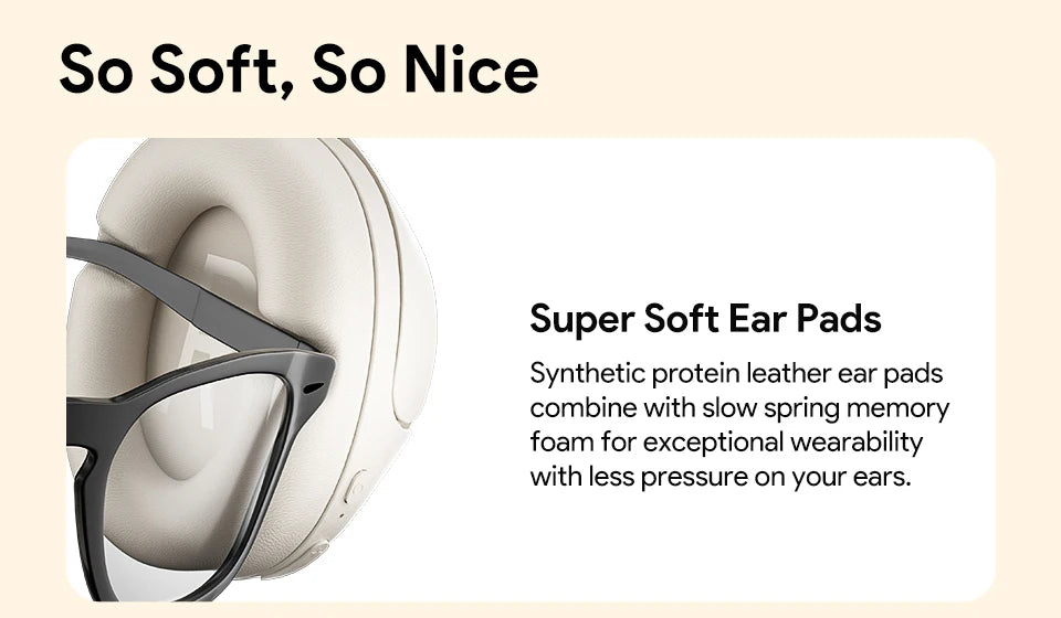 QCY H3 ANC Wireless Headphones Bluetooth