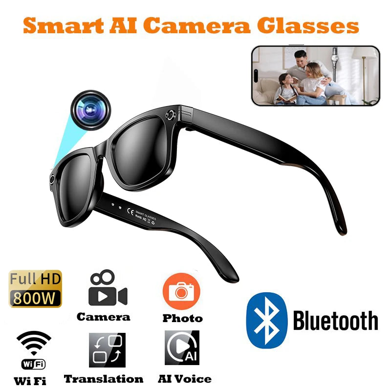 Smart Glasses With AI Camera
