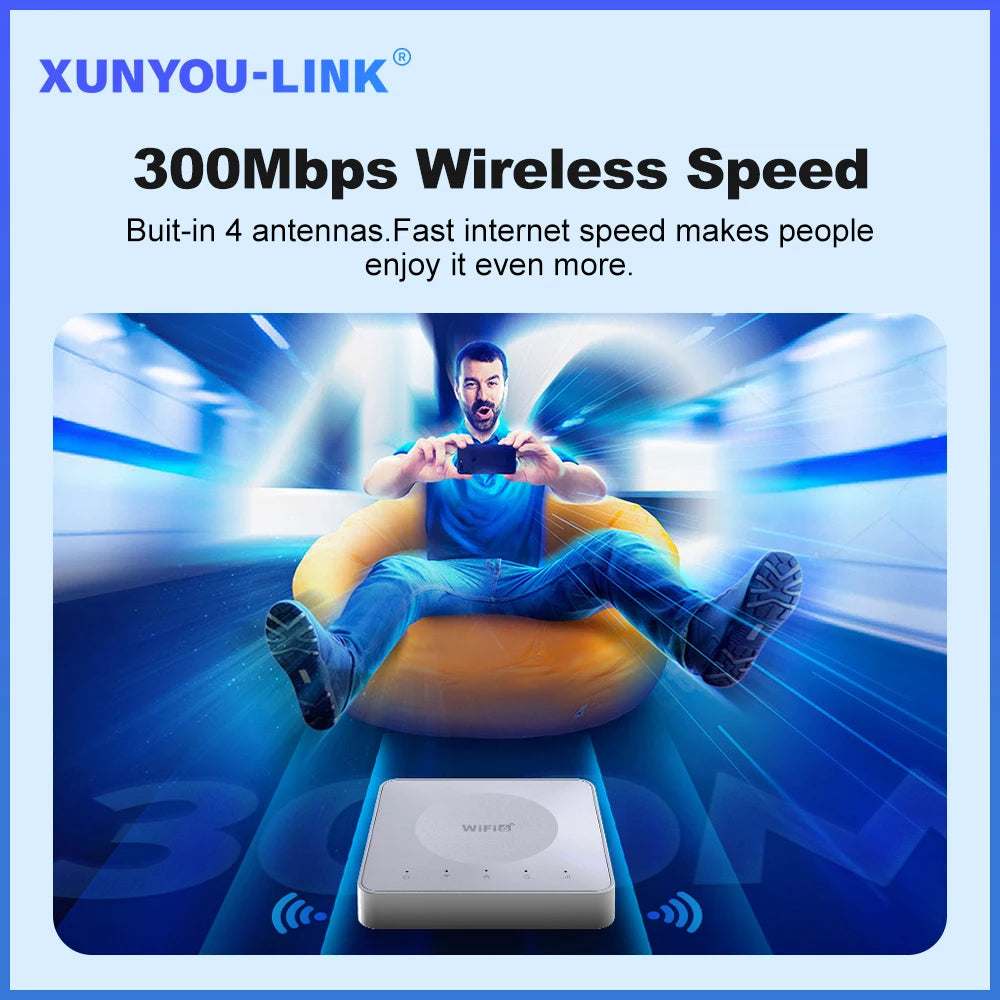 4G LTE Router WiFi 6 Mobile Wireless Router