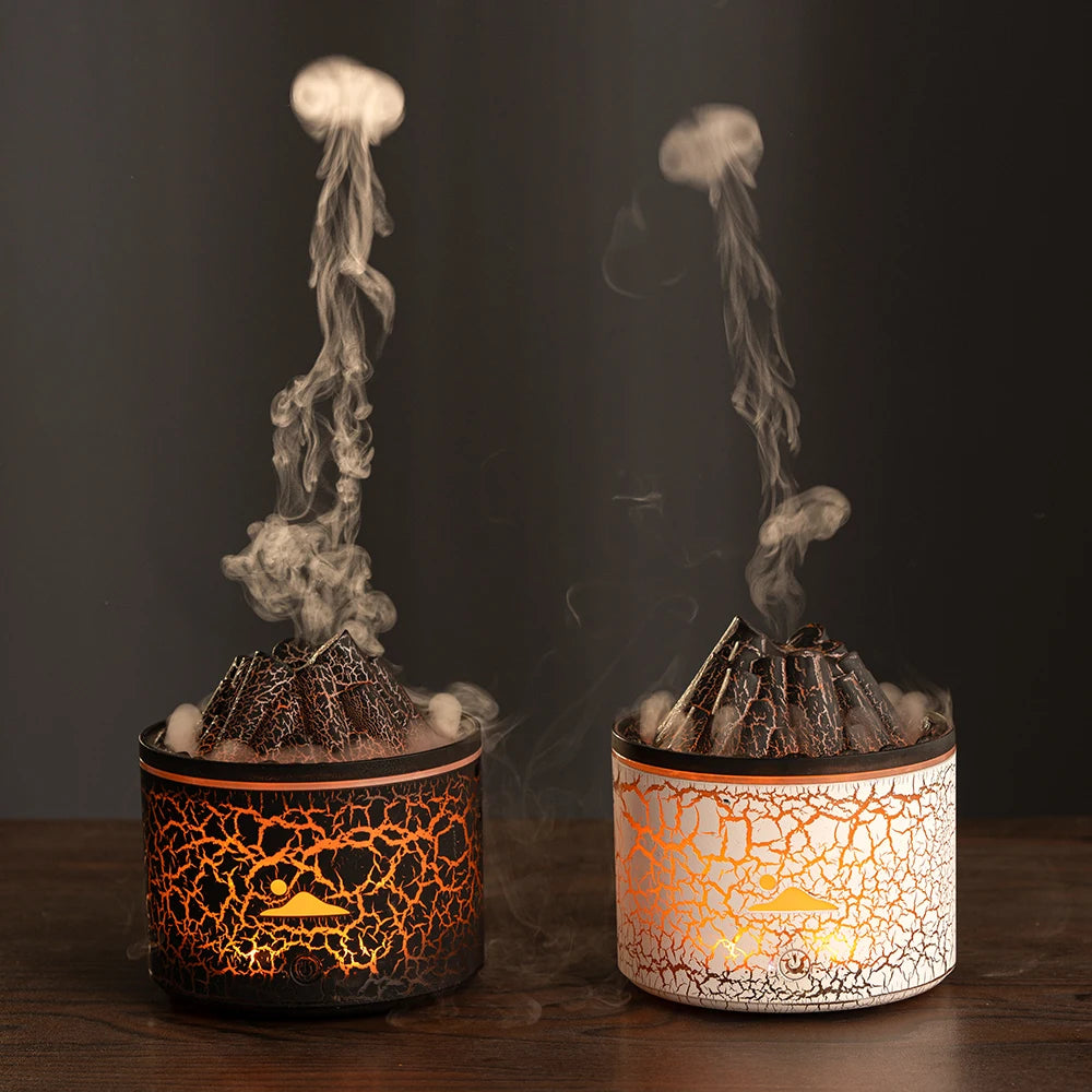 Volcanic Lava Jellyfish Aromatherapy Flask