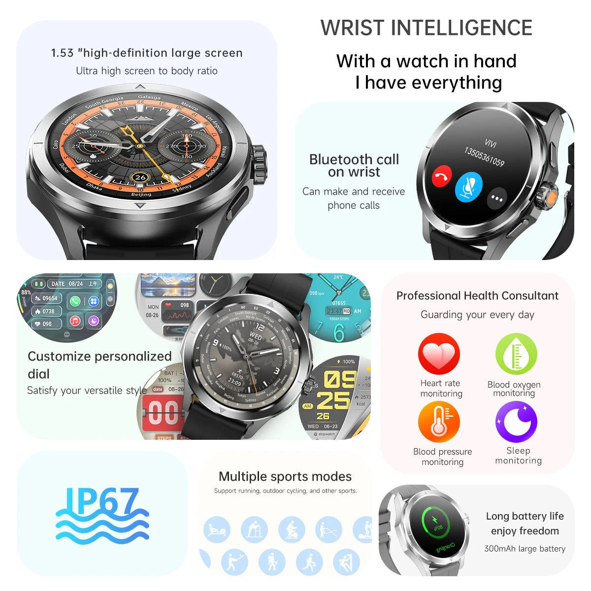 Xiaomi S4 Ultra Outdoor Sports Smart Watch