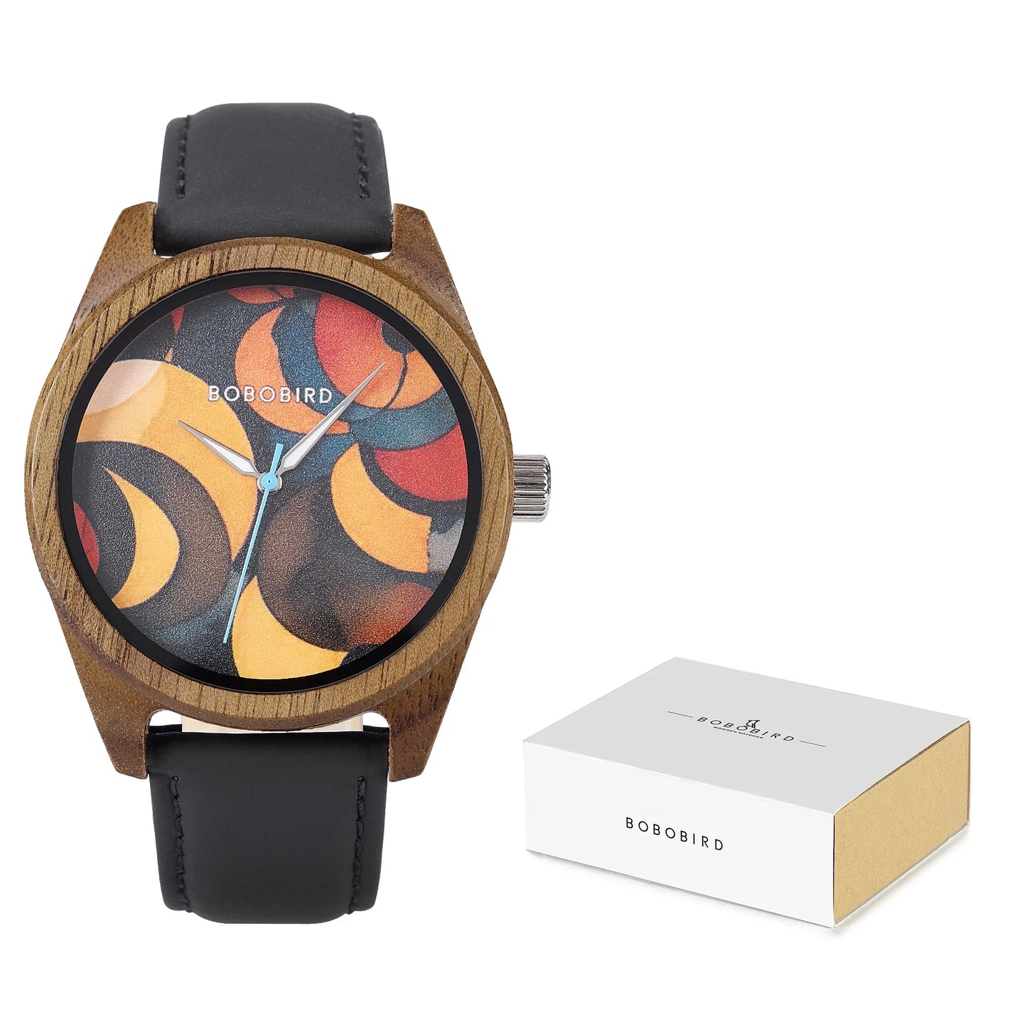 BOBOBIRD Wooden Quartz Watch for Men