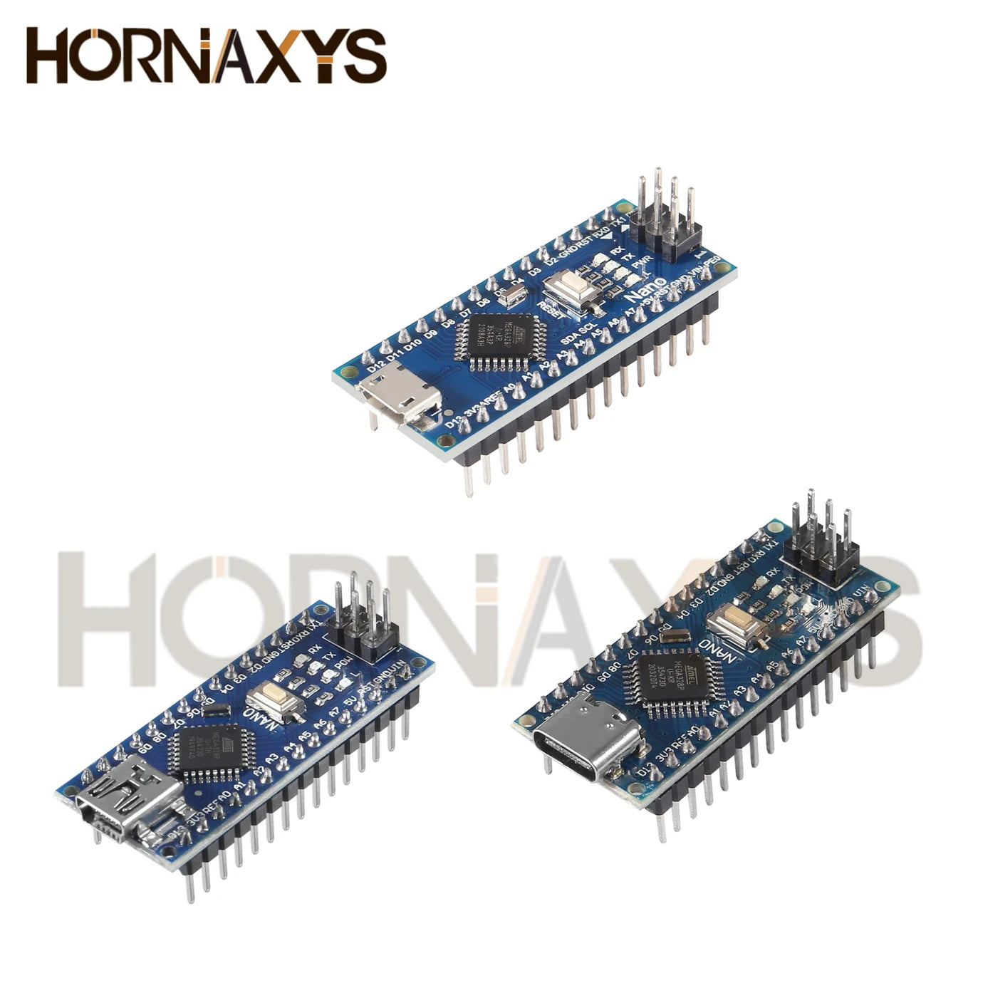 Promotion For arduino Nano V 3.0 Atmega328 Controller Compatible Board Module PCB Development Board MINI/TYPE-C/MICRO USB NANO