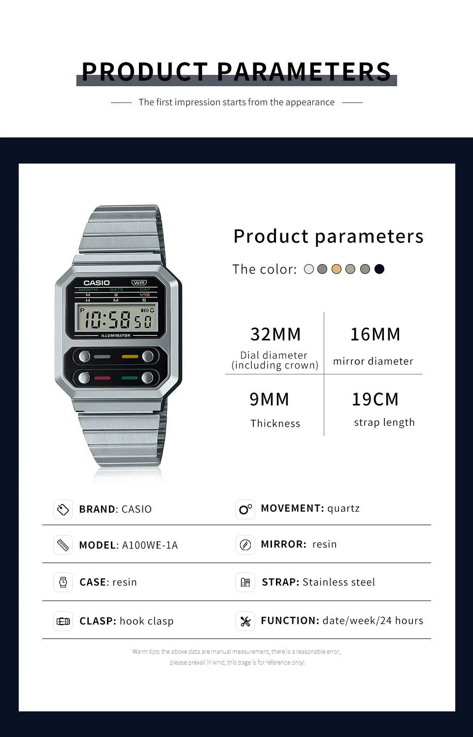 Casio Watch for Men