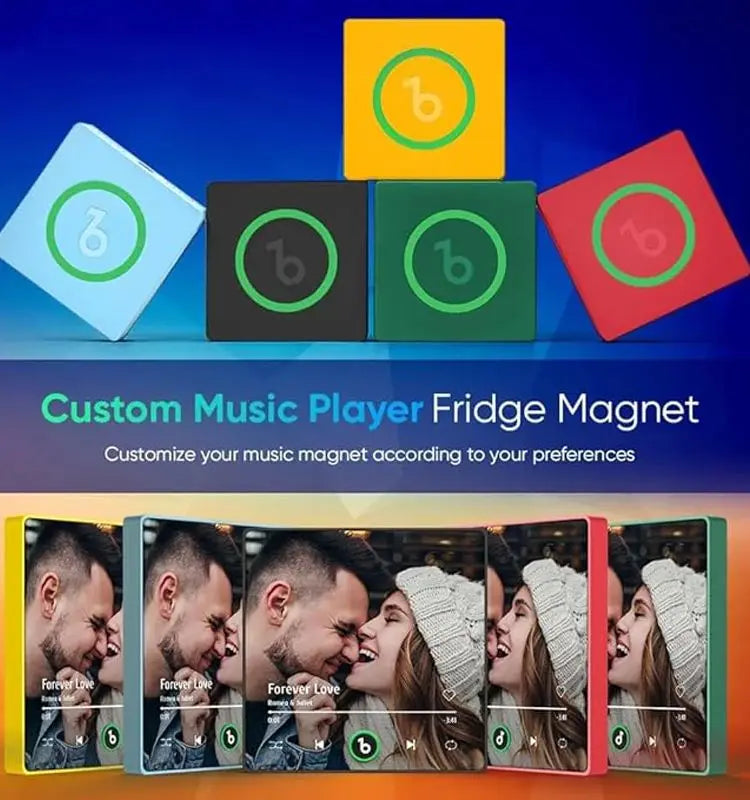 Music Fridge Magnet with Fra'me