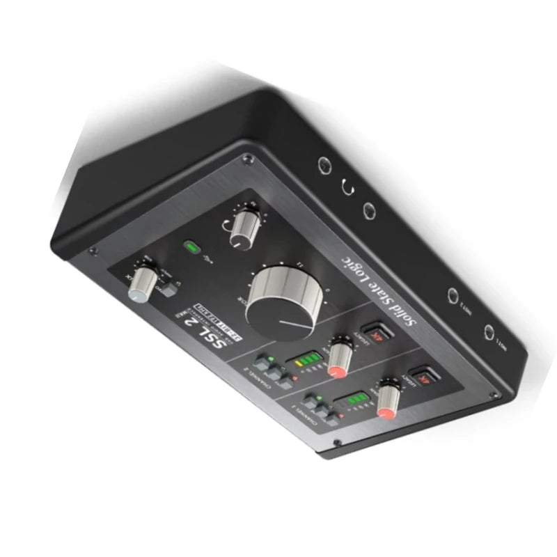SSL2 MKII 2-in/2-out USB Stereo Audio Interface