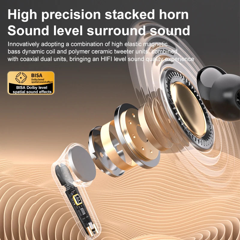 Bonola TWS Wireless Earbuds with Touch Screen