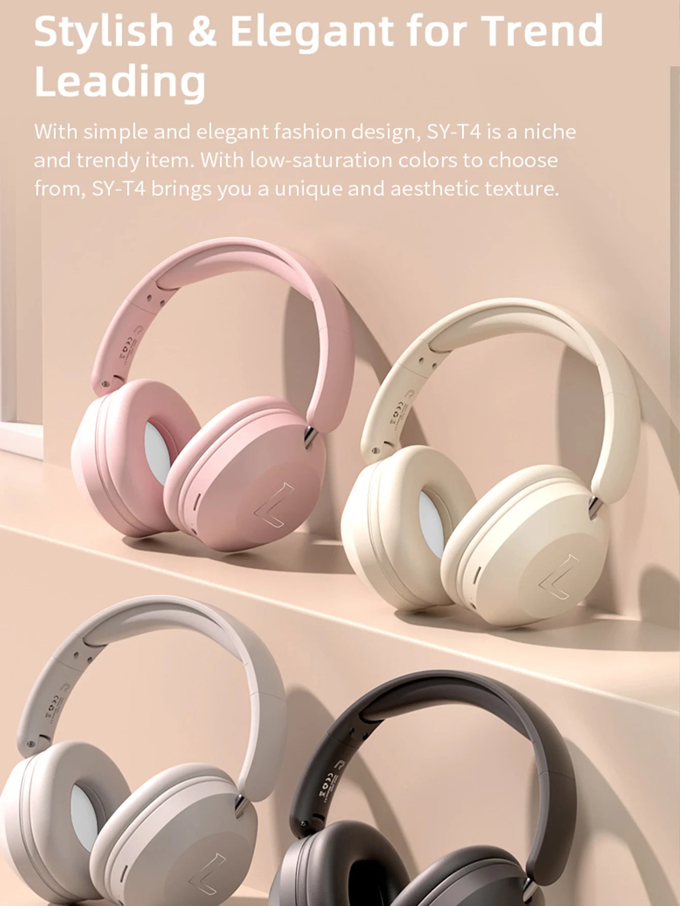 Over-ear Bluetooth Headphones
