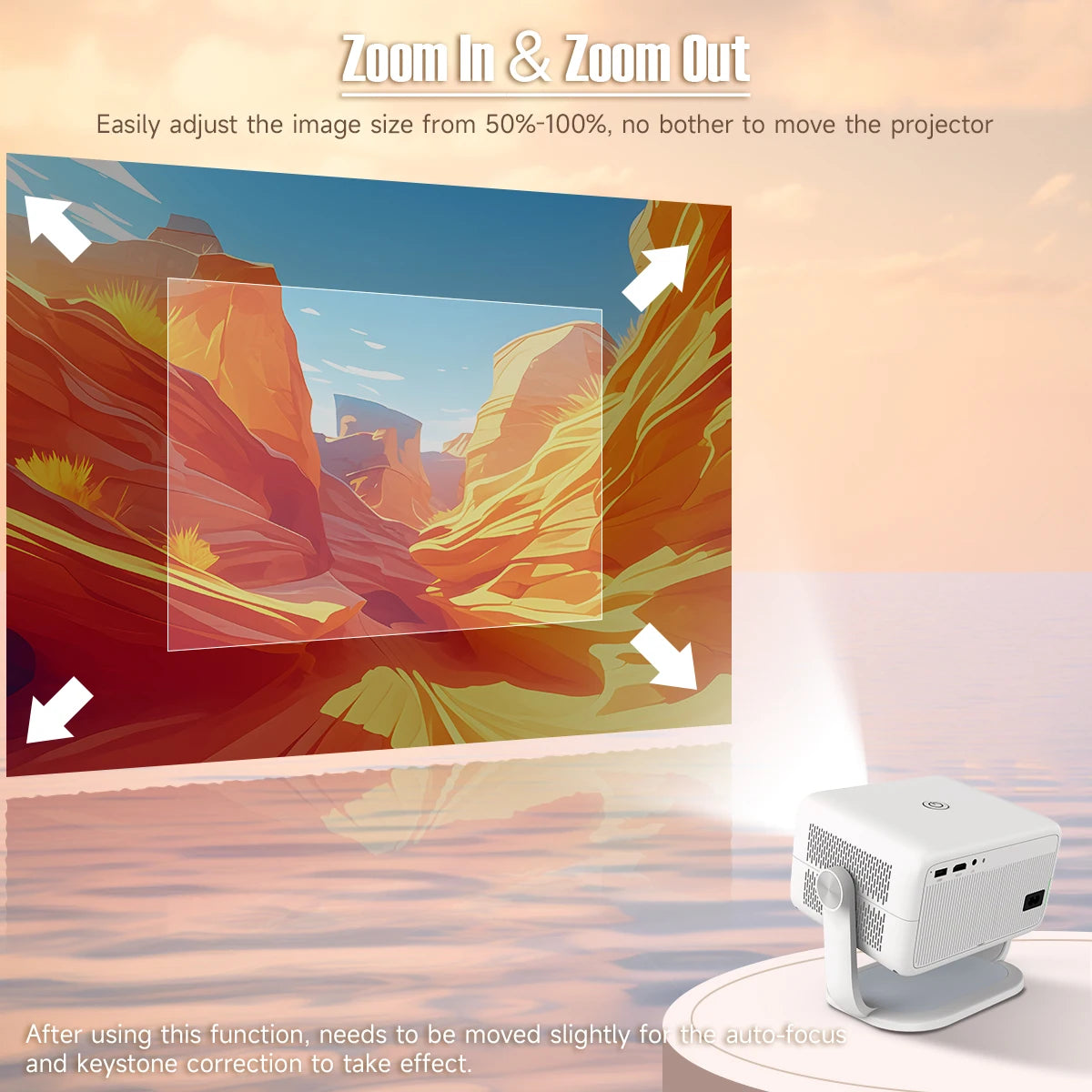 Magcubic Native360° Projector