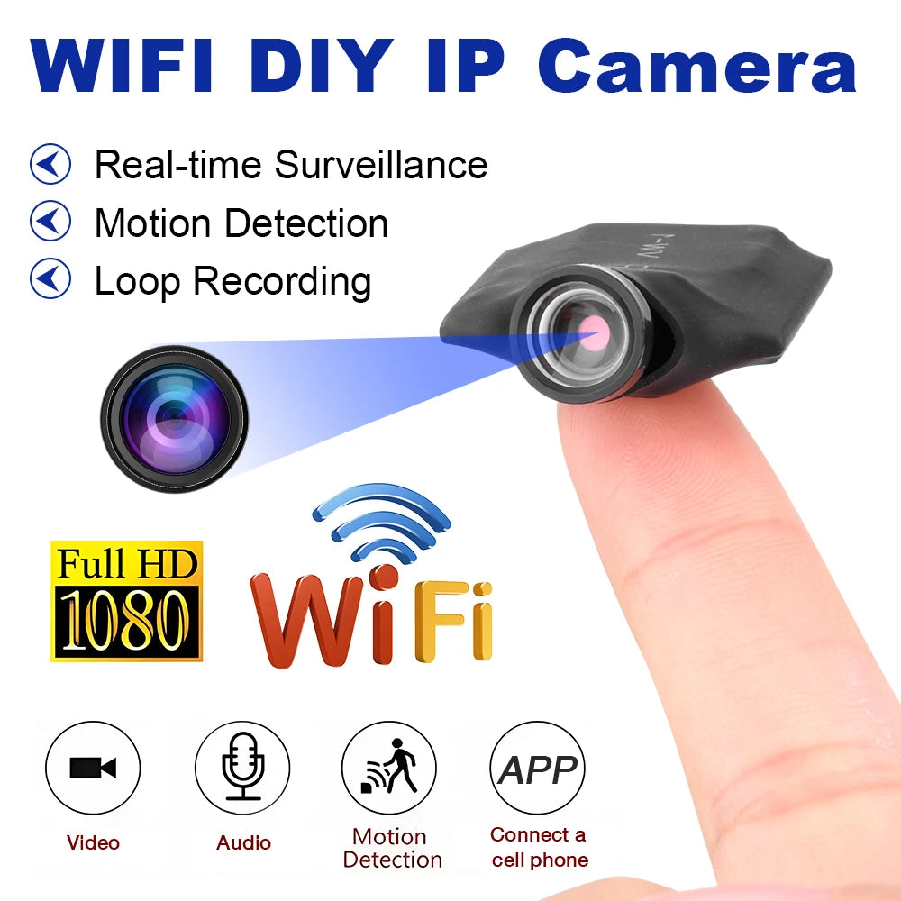 DIY WIFI IP Mini Camera