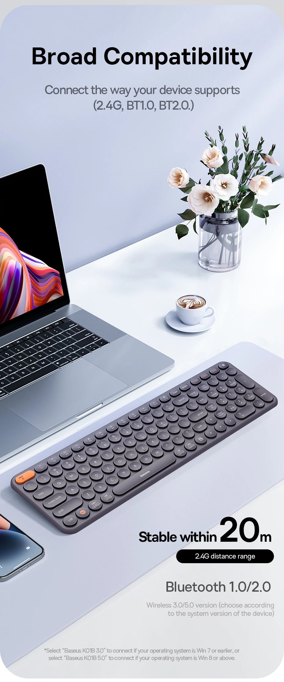 Baseus Wireless Keyboard