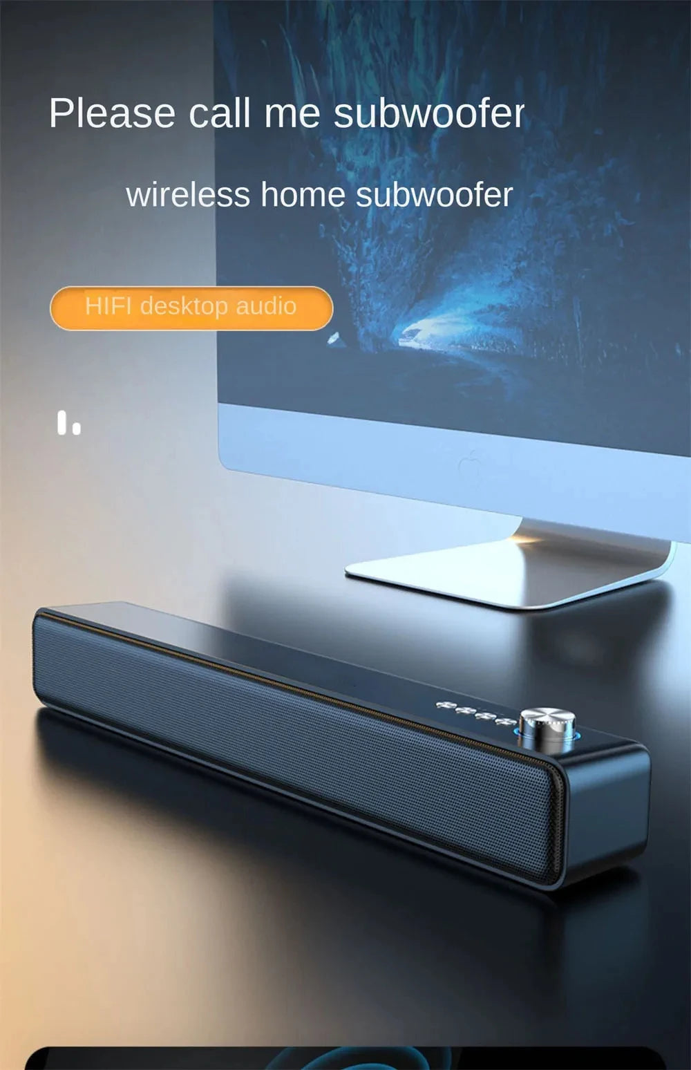 Bluetooth Subwoofer Soundbar
