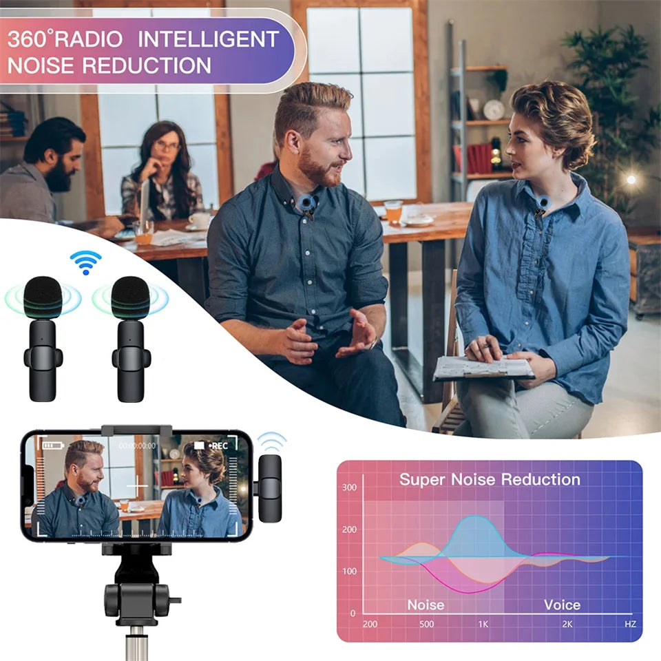 Lavalier Bluetooth Microphone