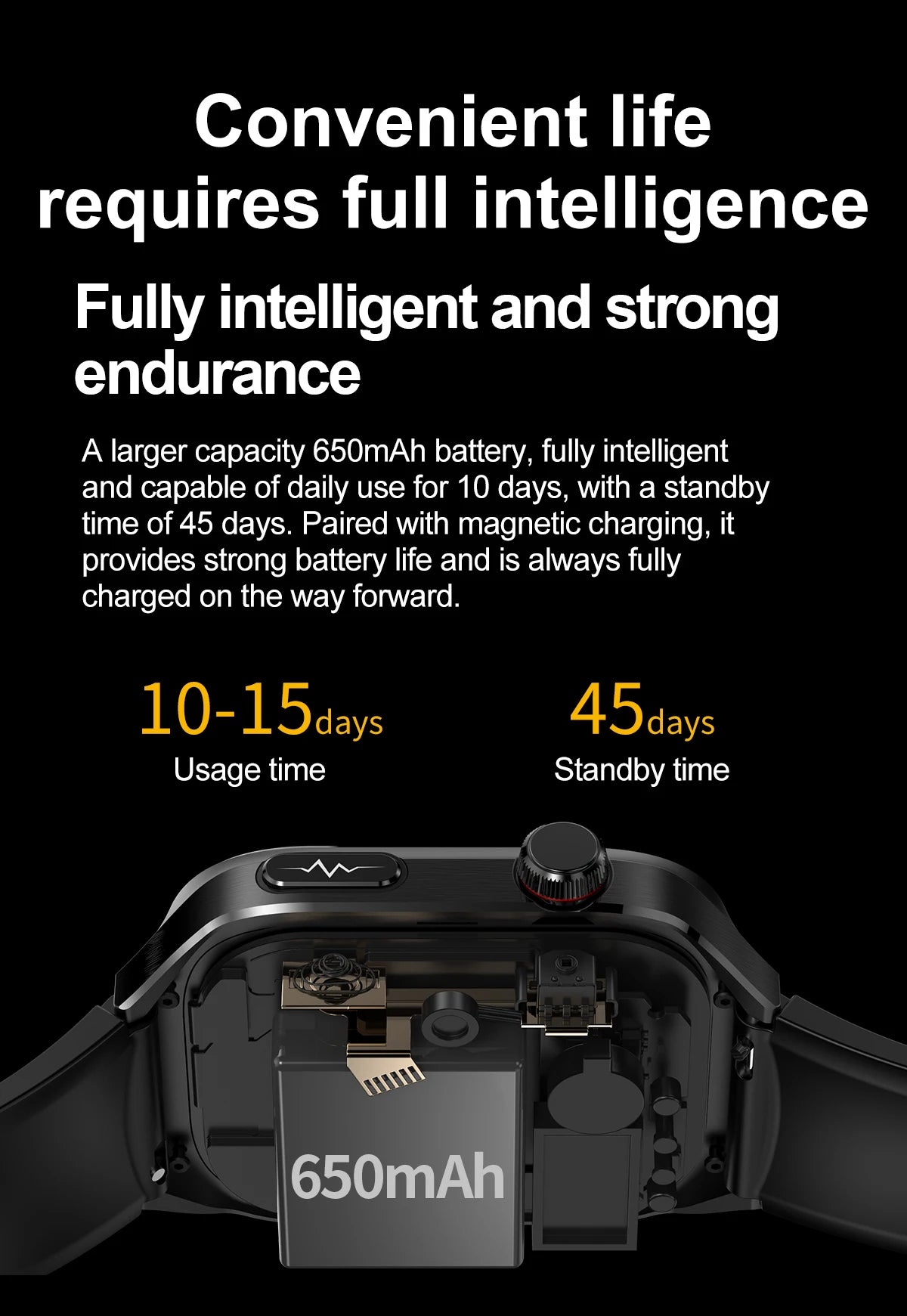 Uric Acid Body Fat Smartwatch