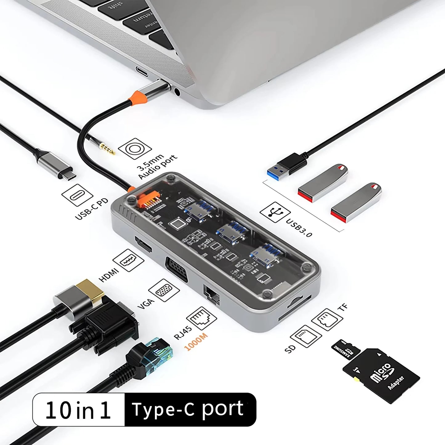Basix USB C HUB