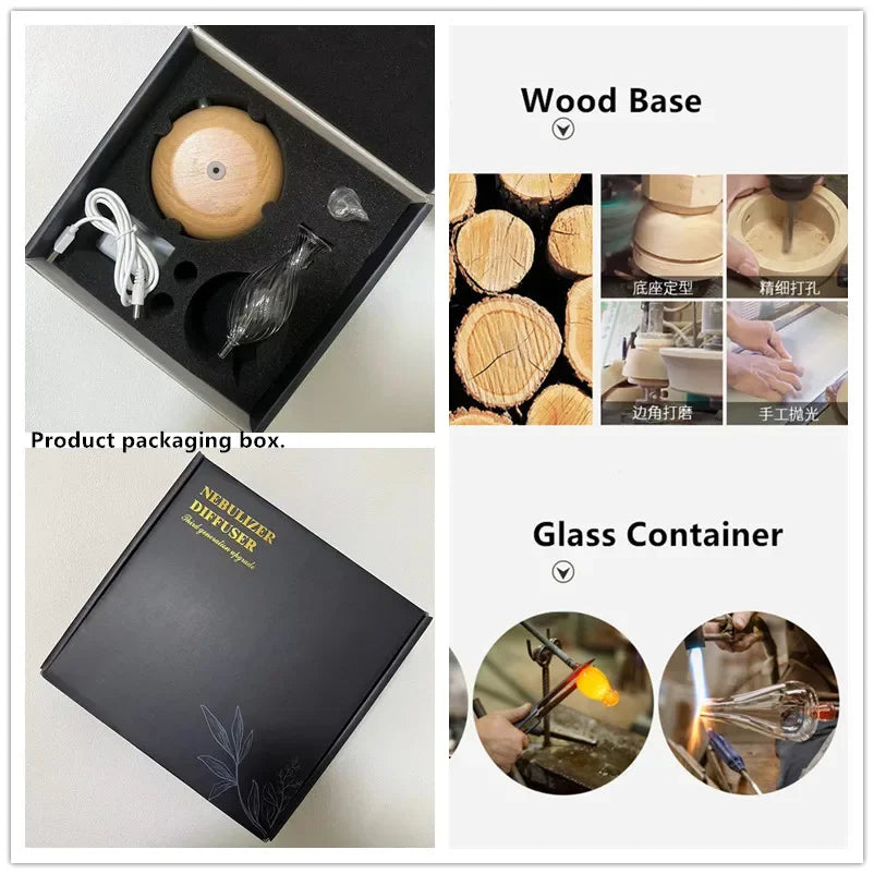 Waterless Essential Oils Diffuser