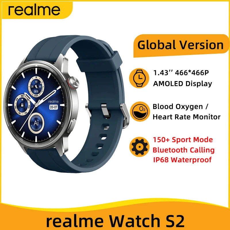 Global Version Realme Watch S2 Smart Watch